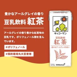 ふるさと納税 豆乳 豆乳飲料 紅茶 200ml...の詳細画像1