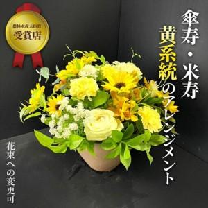 ふるさと納税 【80歳の傘寿お祝いに】農林水産大臣賞を受賞したフローリストがアレンジする“黄色系統の花束”※アレジメントへ変更可能です.. 神奈川県小田原市