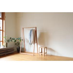 ふるさと納税 ハンガーラック （W850・ブラックチェリー） ( 京都 宇治 家具 インテリア 木 折りたたみ 木製 ハンガー ラック 収納 スタンド おしゃれ .. 京都府