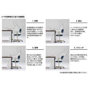 ふるさと納税 オフィスチェア イトーキ バーテ...の詳細画像3