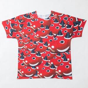 ふるさと納税 赤べこTシャツ(Lサイズ)【1168452】 福島県柳津町