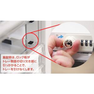 ふるさと納税 【2列】オールロックキャビネット...の詳細画像2