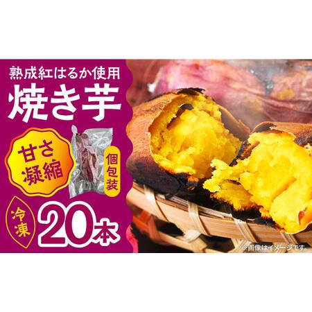 ふるさと納税 【数量限定】【ねっとり甘い熟成サツマイモ】冷凍焼き芋（紅はるか） 20本(S〜M) /...