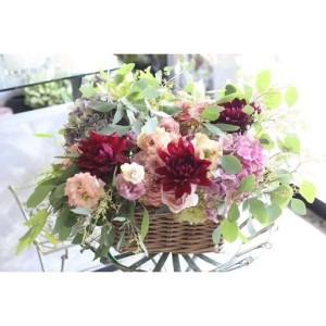 ふるさと納税 【定期便 24回】【月2回お届け】季節のおまかせフラワーアレンジメント 愛知県名古屋市