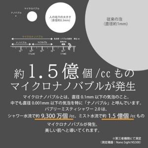 ふるさと納税 マイクロナノバブル シャワーヘッ...の詳細画像2