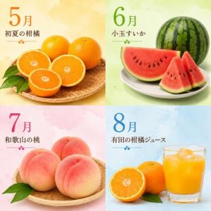 ふるさと納税 【旬のくだもの定期便】和歌山県の...の詳細画像2