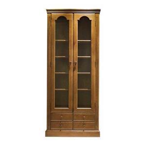 ふるさと納税 旭川家具 山室家具製作所 エスポアール No.28 書棚 80 【 国産 無垢 インテリア 木製 シック チェスト タンス 収納 本棚 ブックシ.. 北海道旭川市