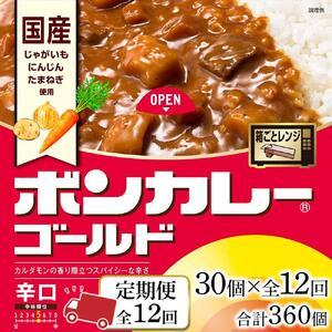 ふるさと納税 【定期便 全12回】ボンカレーゴー...の商品画像