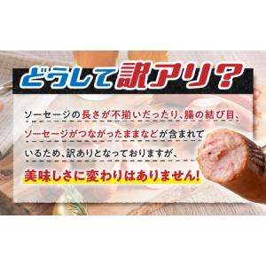 ふるさと納税 【 訳あり 】 粗びき ウインナ...の詳細画像1