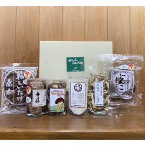 ふるさと納税 完全無農薬！ 森林栽培原木 乾しいたけ ６種 詰め合わせセット【月20個限定】 YZ-...