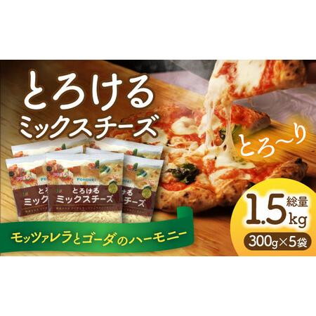 ふるさと納税 ミックスチーズセット 300g×5袋 計1.5kg  チーズ 個包装 ミックスチーズ ...