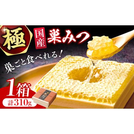 ふるさと納税 極巣みつ 310g / はちみつ ハチミツ [AFAI007] 蜂蜜 福岡県広川町
