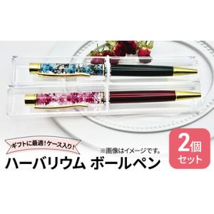 ふるさと納税 ハーバリウム ボールペン2本セット ケース入り！　ハンドメイド 雑貨 ギフト プレゼント 小物 手作業 世界に一つ ハンドメイド作品.. 静岡県島田市