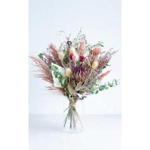 ふるさと納税 【花瓶アレンジ】ドライフラワーブーケ ピンク Large 神奈川県川崎市