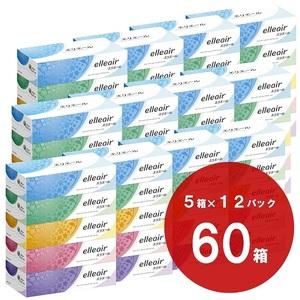 ふるさと納税 0019-10-03 エリエール ティシュー 180組×5箱×12パック (60箱)　ティッシュ ティッシュペーパー ボックスティッシュ .. 静岡県富士宮市