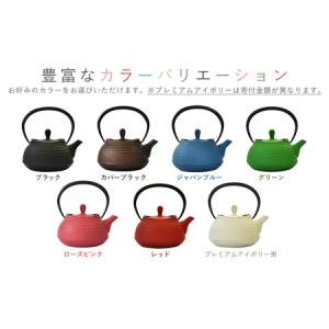 ふるさと納税 南部鉄器 ティーポット刷毛目0....の詳細画像3