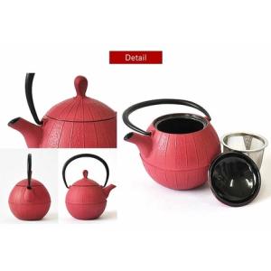 ふるさと納税 南部鉄器 ティーポット胡桃0.5...の詳細画像1