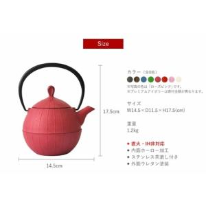 ふるさと納税 南部鉄器 ティーポット胡桃0.5...の詳細画像2