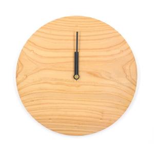 ふるさと納税 Wooden clock 木の時...の詳細画像2