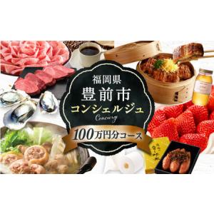ふるさと納税 【あなただけの特別プラン】豊前市 コンシェルジュ 寄附額 100万円 コース おすすめ おまかせ 定期便 [VZZ002] 福岡県豊前市