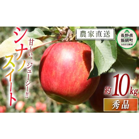 ふるさと納税 りんご シナノスイート 10kg 秀 宮本ファーム 令和6年度収穫分 沖縄へは配送不可...