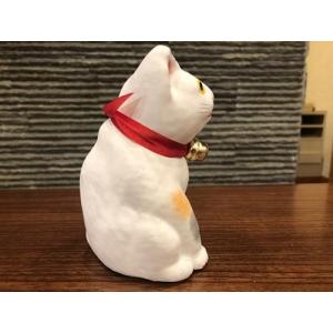ふるさと納税 【鴻巣の赤物】招き猫(白) 縁起...の詳細画像2