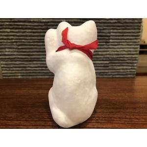 ふるさと納税 【鴻巣の赤物】招き猫(白) 縁起...の詳細画像3