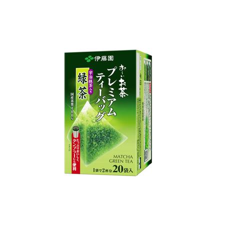 ふるさと納税 131-4　お−いお茶プレミアムティーバッグ宇治抹茶入り緑茶20袋×8 静岡県牧之原市