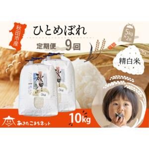 ふるさと納税 《定期便9ヶ月》ひとめぼれ 10k...の商品画像