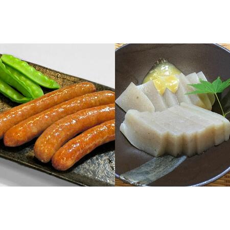 ふるさと納税 串原名産　ゴーバルソーセージとくしはらの里こんにゃく　O　ギフト箱入り【配送不可地域：...