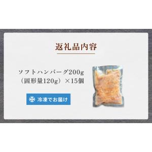 ふるさと納税 ソフトハンバーグ 15個 | ソ...の詳細画像3