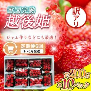 ふるさと納税 【先行予約・定期便6回】訳あり 越...の商品画像