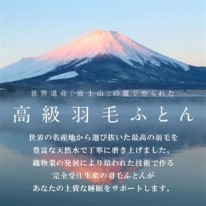 ふるさと納税 本掛け羽毛布団(シングル・ピンク...の詳細画像3