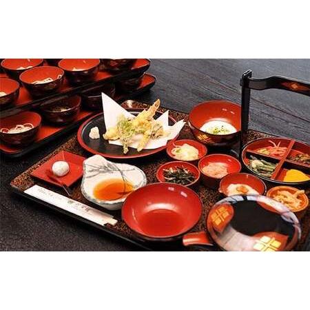 ふるさと納税 芭蕉館　盛り出し式平泉わんこそば(特)食事券 / 平泉 観光 グルメ わんこそば 蕎麦...