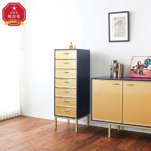 ふるさと納税 旭川家具 クリエイトファニチャー CB チェスト 【 国産 無垢 インテリア 木製 モダン 収納 キャビネット チェスト リビング ダイニ.. 北海道旭川市