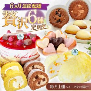 ふるさと納税 【6回定期便】焼き菓子・ケーキ贅沢6種お届け便[OAD026] スイーツ定期便 長崎県川棚町