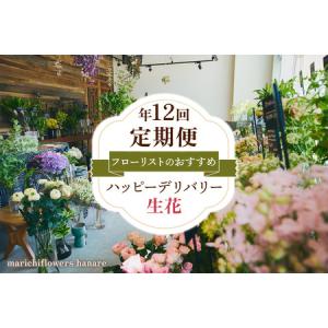 ふるさと納税 フローリストのおすすめ ハッピーデリバリー (生花)【定期便】年12回 [0440] 千葉県印西市