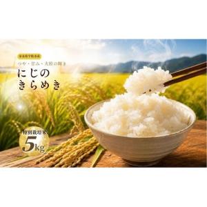 ふるさと納税 にじのきらめき 特別栽培米 5kg...の商品画像