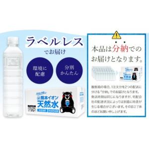 ふるさと納税 【12ヶ月定期便】水 500ml...の詳細画像4