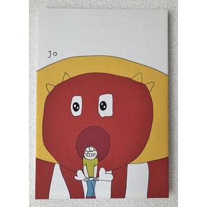 ふるさと納税 絵画『まずいな』小サイズ 岐阜県大垣市