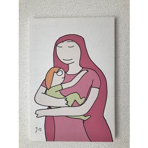 ふるさと納税 絵画『まりあさま』小サイズ 岐阜県大垣市