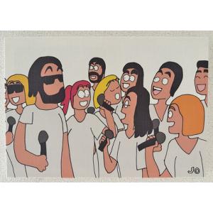 ふるさと納税 絵画『God spel』小サイズ 岐阜県大垣市