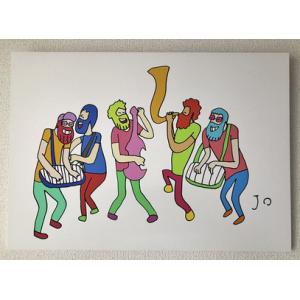 ふるさと納税 絵画『えんそうたのしいね』大サイズ 岐阜県大垣市