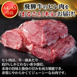 ふるさと納税 【毎月定期便】飛騨牛 ヒレ1本(...の詳細画像1