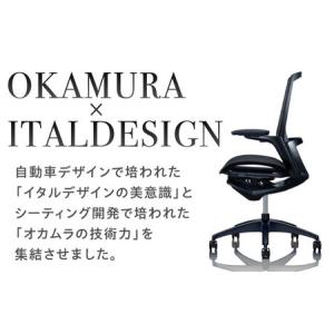 ふるさと納税 【ダークブルー】オフィスチェア ...の詳細画像1