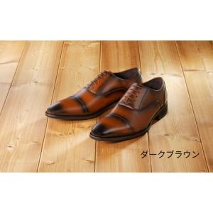 ふるさと納税 【匠の靴】超軽量＆履き心地抜群な本革ビジネスシューズAF-01(サイズ：27.5cm、カラー：ダークブラウン)_0019-001-T03-2-7 東京都台東区