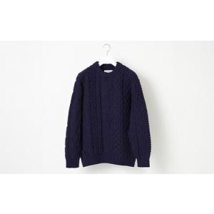 ふるさと納税 ≪先行予約≫【THISISASWEATER.】A2 : A SWEATER IS LOVE. -NAVY ネイビー セーター 服 洋服 ユニセックス メンズ レディース ブラ.. 山形県山辺町