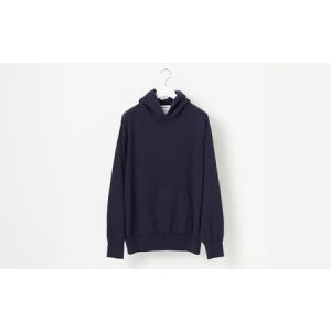 ふるさと納税 ≪先行予約≫【THISISASWEATER.】A3: A SWEATER IS FOR EVERYDAY. Hoodie NAVY ネイビー カシミヤセーター 服 洋服 ユニセックス .. 山形県山辺町