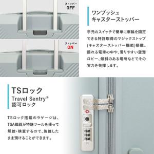 ふるさと納税 スーツケースBrush函館ネイビ...の詳細画像3
