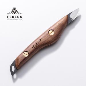 ふるさと納税 【FEDECA】レザークラフトナイフ ウォルナット 右利き用 000821 兵庫県三木...